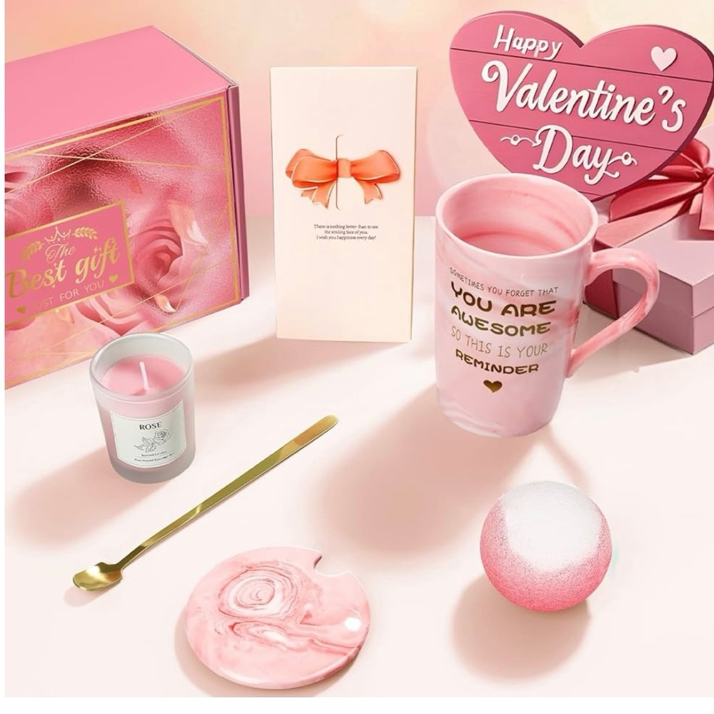 Pink Rose Gift Set nwt nib - Picture 3 of 5